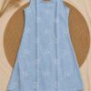 blue denim kurtha