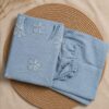 sky blue ethinic kurtha