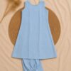 blue denim kurtha