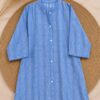 dark blue pattern kurtha