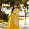 Yello white kurtha