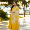Yello white kurtha