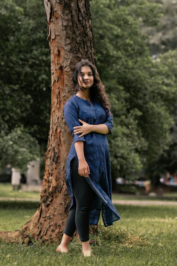 Elegant Violet kurtha