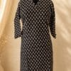 Midnight Bloom Cotton Kurti Travel Wear