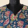 Untitled - June 21, 2026 at 12.39.37 Navy Blue with Multicolour Floral Print short kurti