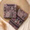 Dusty Pink Kalamkari Cotton Kurthi Pant Set