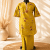 file_00000000859072078656d3cb8d78577d Mustard Yellow Floral Kurthi Pant Set With Dupatta