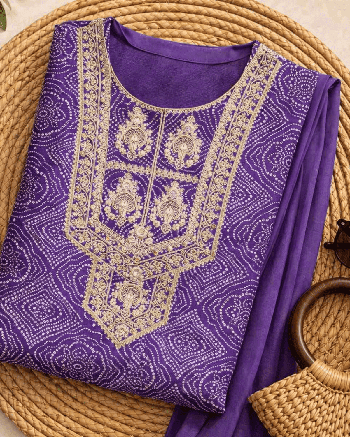 Copilot_20260704_141706 (1) (1) 0726 Indigo Heritage Cotton Kurta Palazzo Set