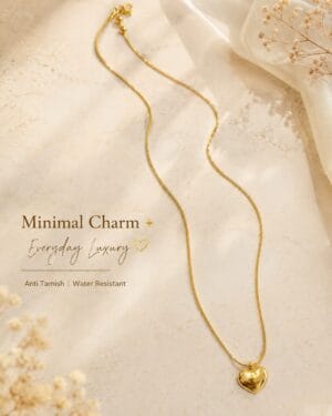 minimal-heart-pendant-necklace-anti-tarnish-water-resistant